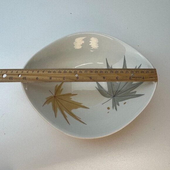 Ben Seibel Iroquois Vintage MCM 50's Harvest Time Serving Bowl Mod Home Decor - Picture 9 of 10